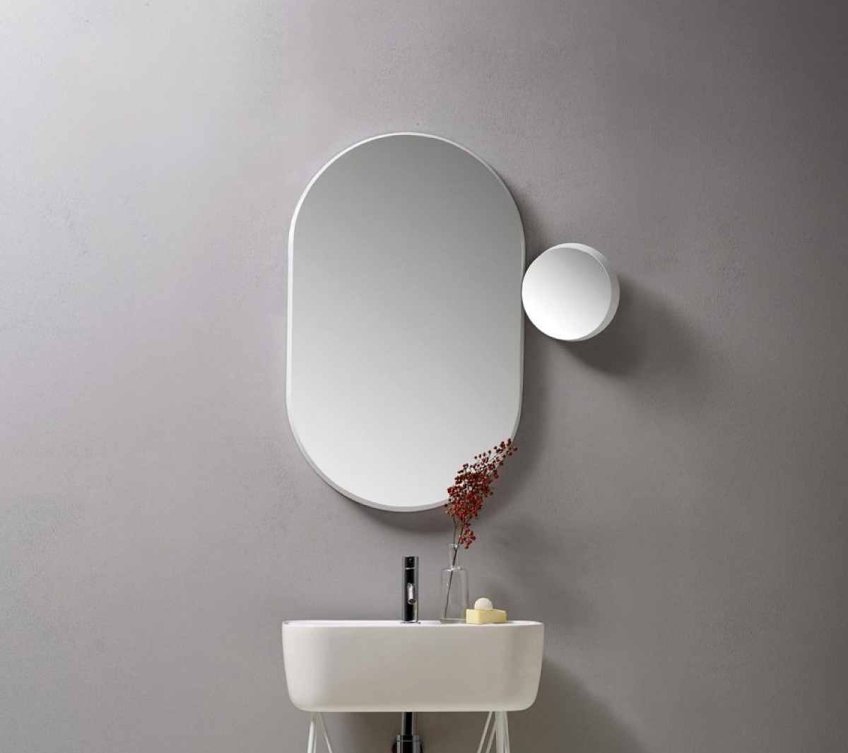 Ex.T Gravity Настенное зеркало EXSPGRAVITYBI+ EXSPINGRAVITYBI  - Вид №6