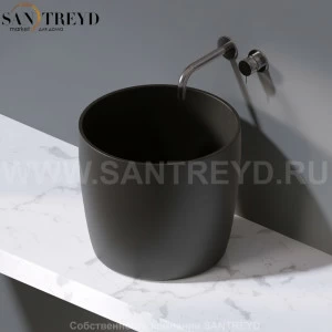 L106.105 Накладная раковина на столешницу  овальная A. e T. Italia PILLAR