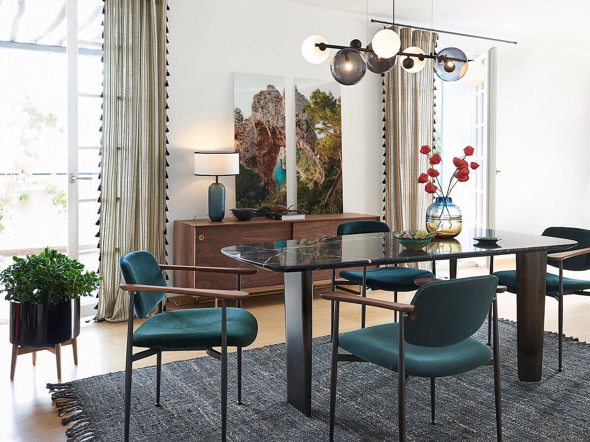 Настольная лампа из дутого стекла AMPM GOTUKO ARCH-00135933 - Вид №7