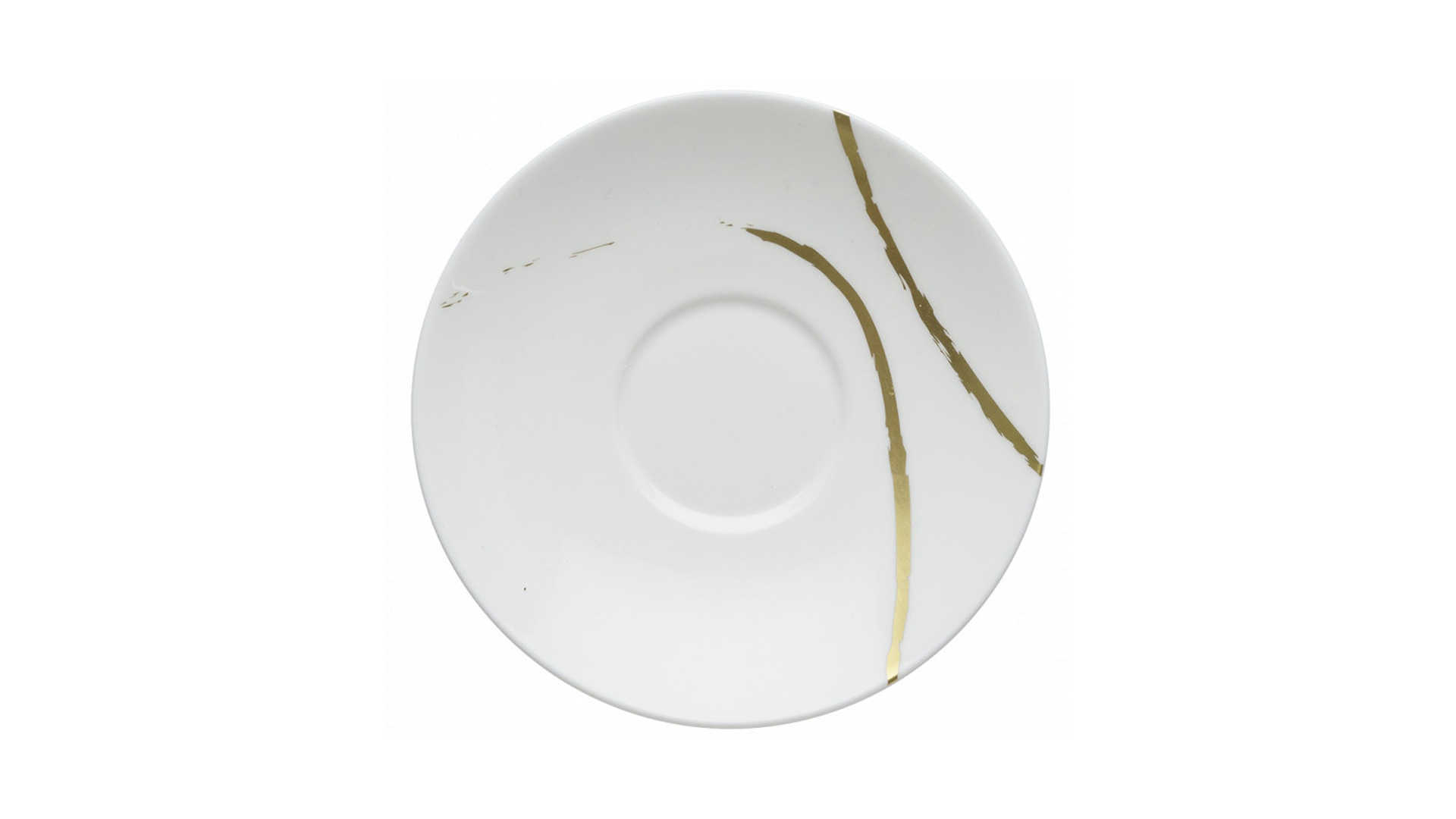 10676192 Royal Crown Derby Чашка чайная с блюдцем Royal Crown Derby Эскиз. Белый 240мл, фарфор Фарфор, Керамика  - Вид №3