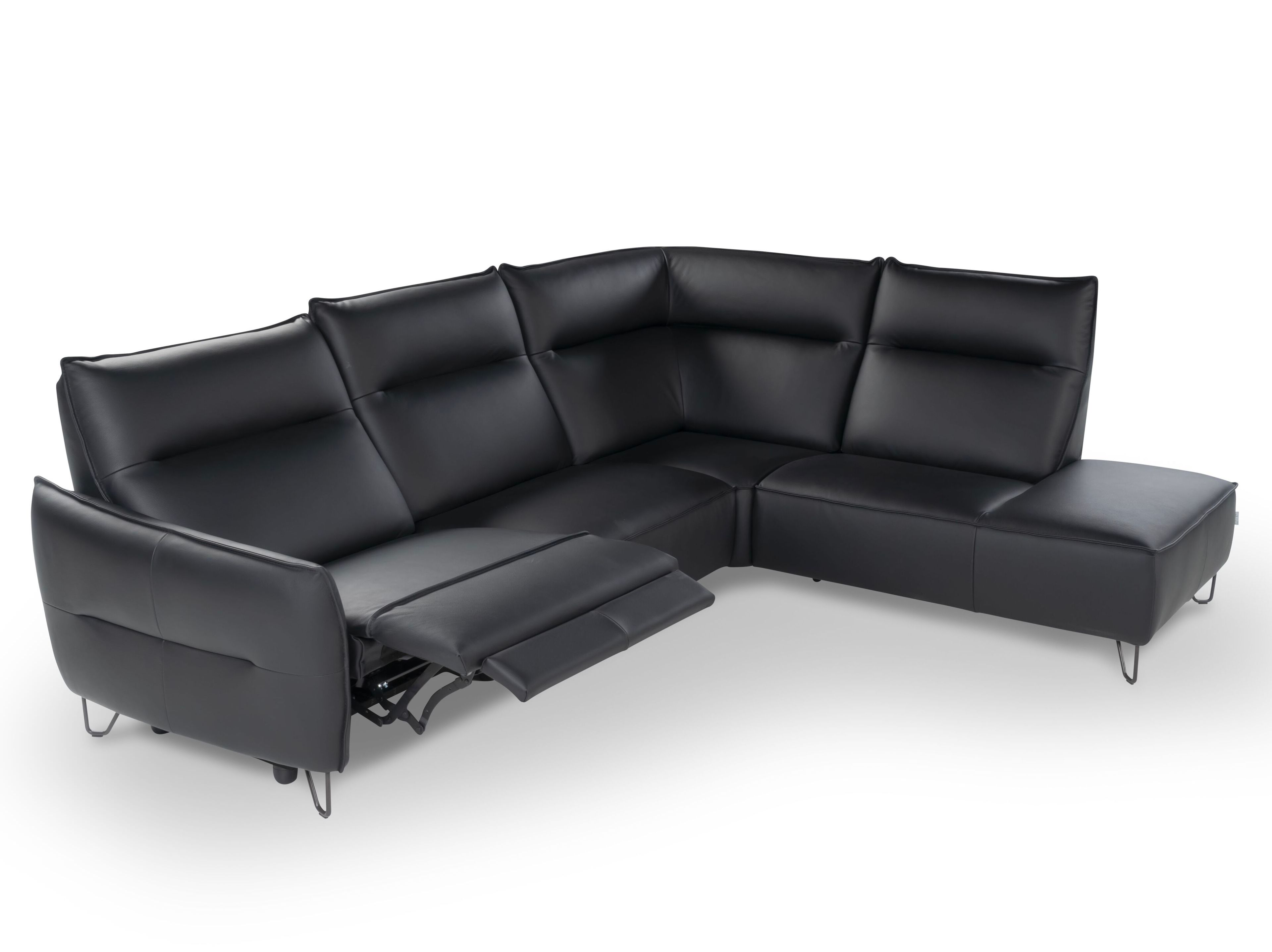 Кожаный угловой модульный диван Calia Italia премиум ARCH-00117792