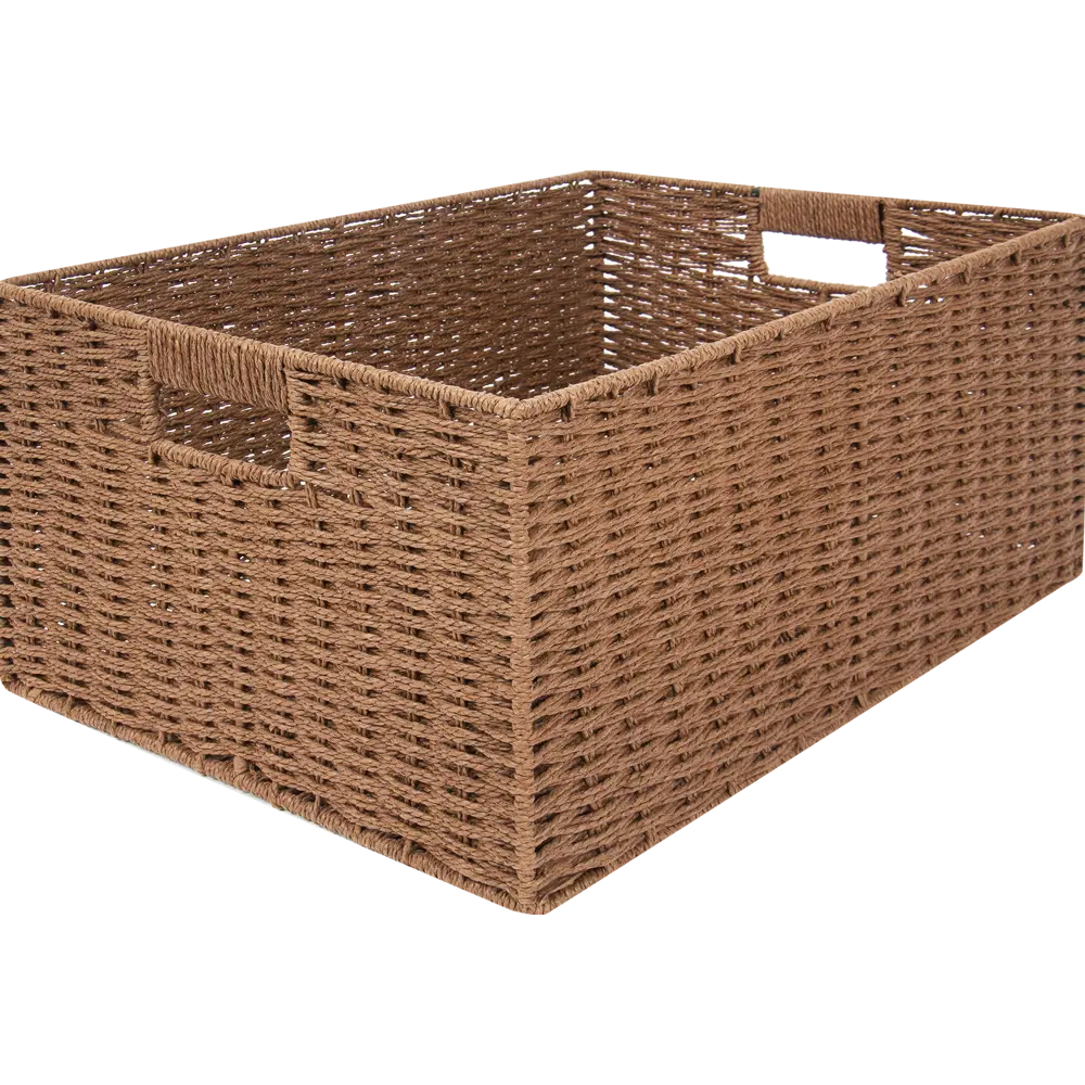 Корзина для хранения 45x21x33 см бамбук цвет коричневый 82280889 STLM-2067009 SUNDIS  - Вид №1