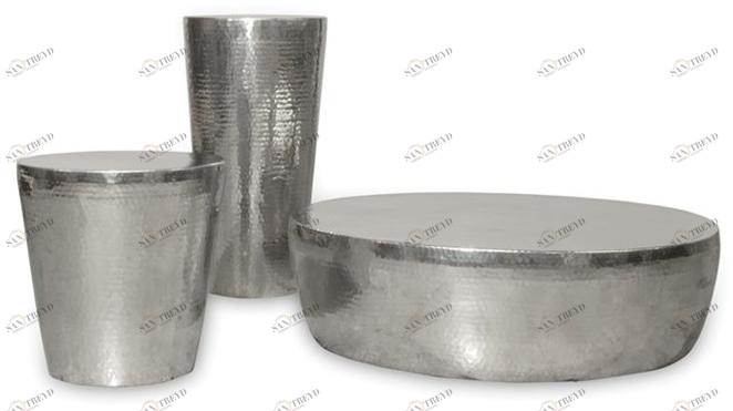 BAXTER Круглый журнальный столик из металла Cairo sun-id-1371727