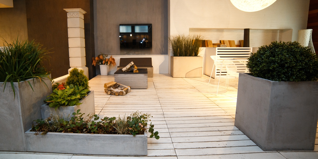 BetOn Открытый камин дровяной из фибробетона ЗОНЫ ОТДЫХА ИЗ ФИБРОБЕТОНА LA201 - Вид №1