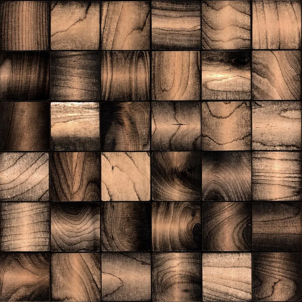 Деревянная мозаика ЭШФОРД 50x50 мм 300x300 мм Santreyd STLM-2093954 - Вид №1