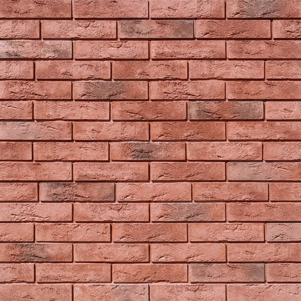 Плитка декоративная Лофт брик, гипс, цвет красный, 1.04 м2 MONTE ALBA STLM-2112159