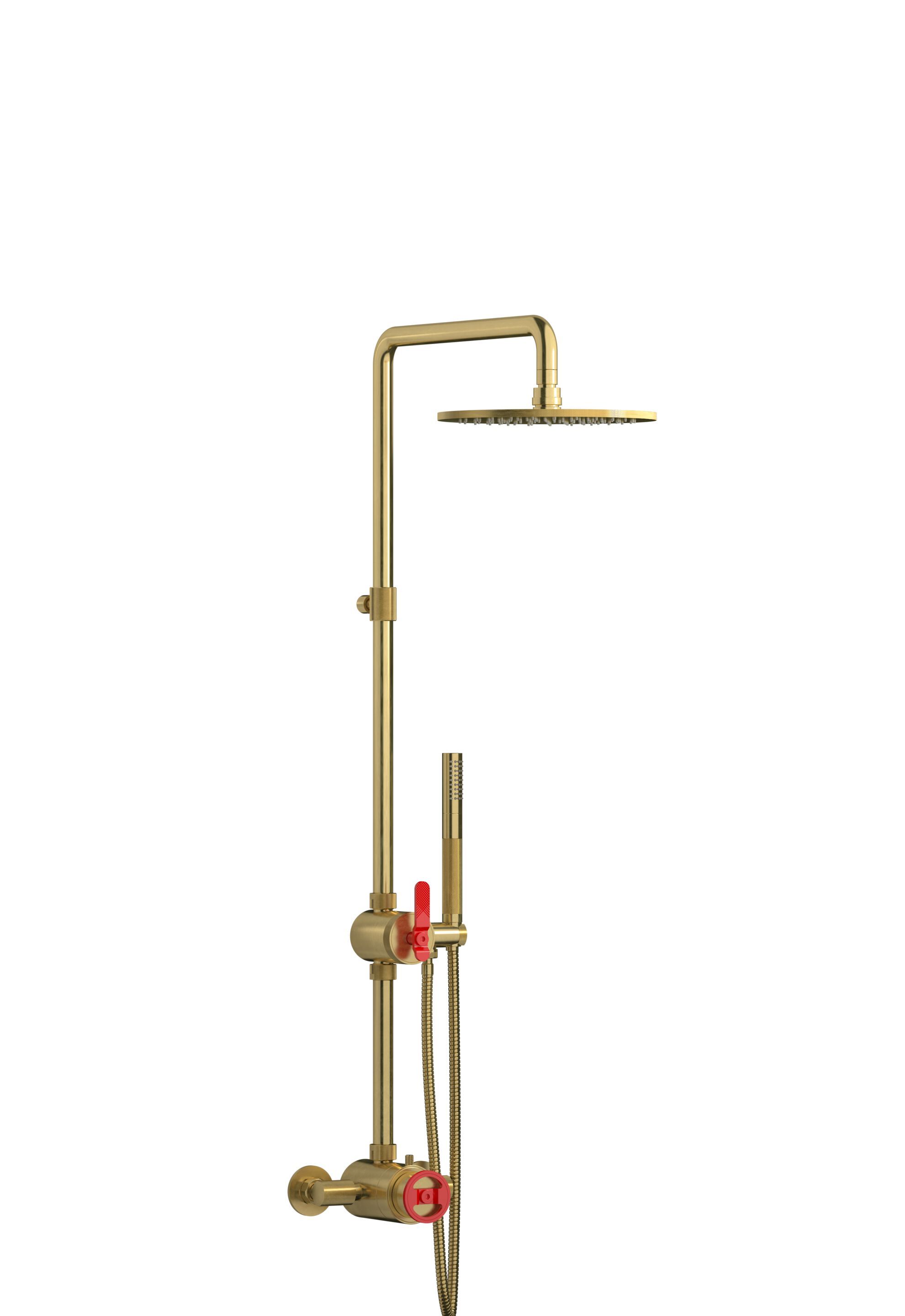 Настенная термостатическая душевая колонна с ручным душем IB Bold ARCH-00071043 - Вид №12