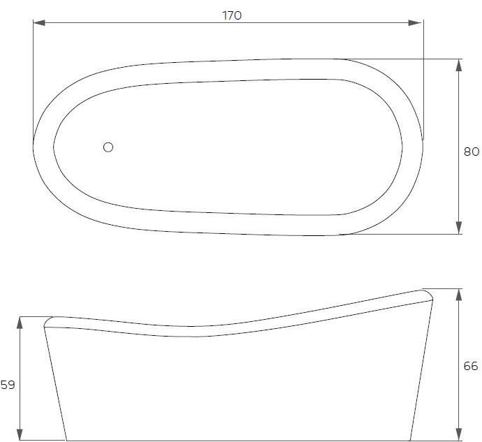 Relax Design Отдельностоящая овальная ванна из композитного материала sun-id-1415652 - Вид №4