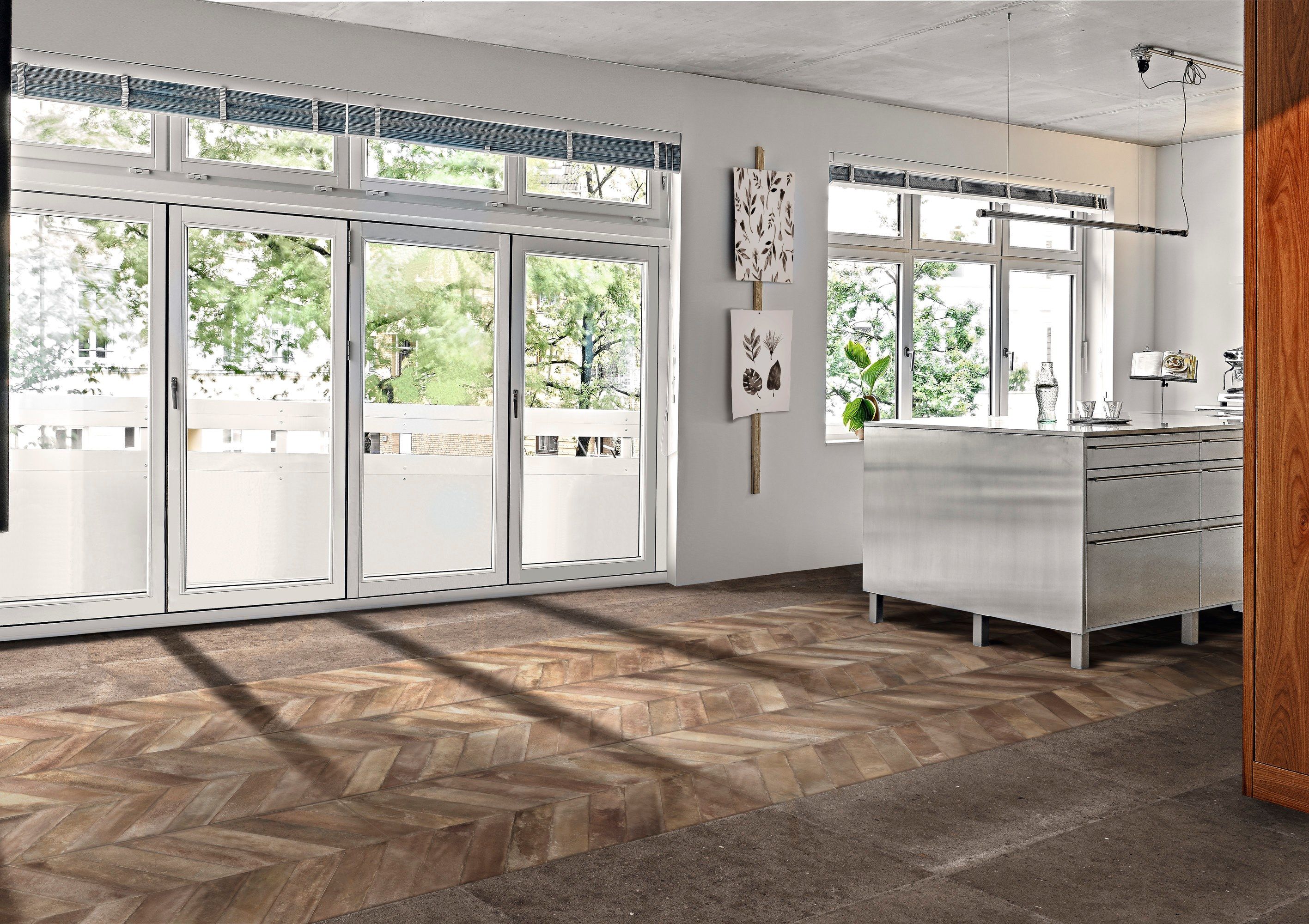 Пол / облицовка керамогранита под дерево IRIS Ceramica I-Wall ARCH-00024794