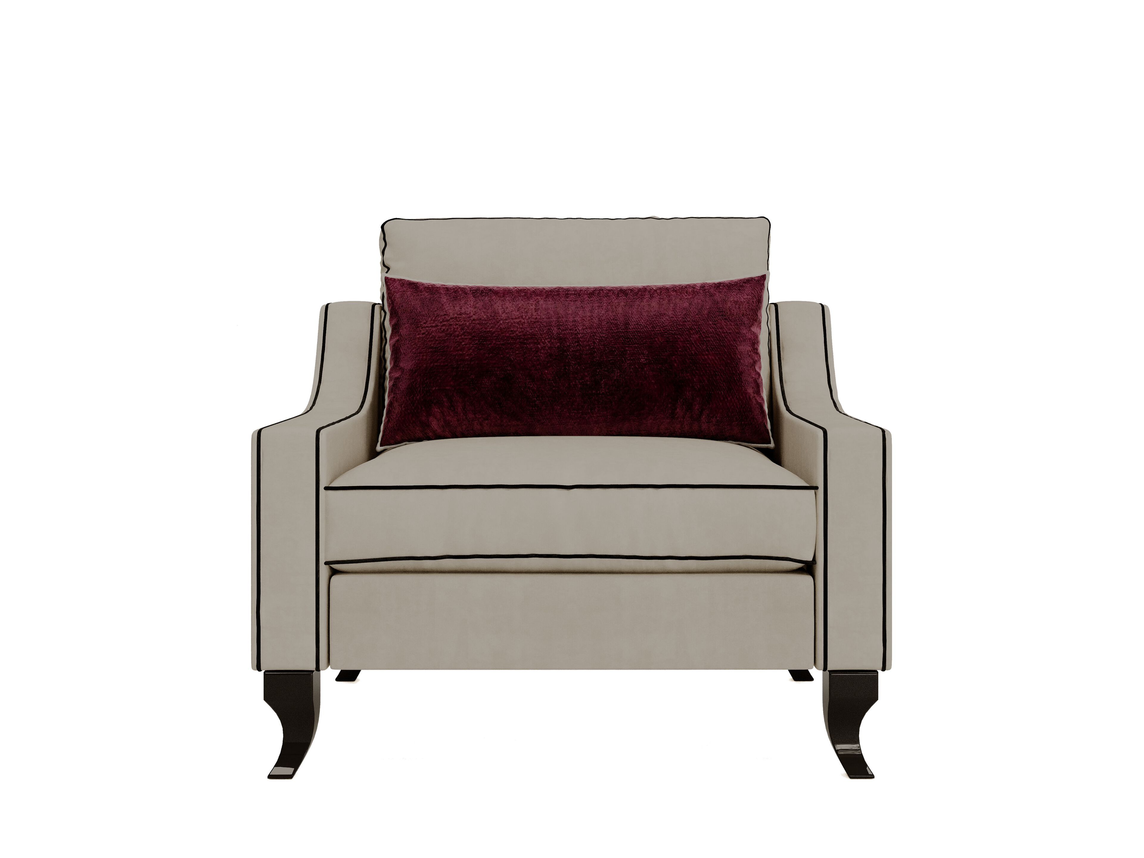 Тканевое кресло с подлокотниками GUERRA VANNI Studio Privè ARCH-00045555