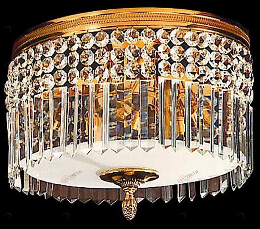Tisserant Хрустальный потолочный светильник Cristallo di boemia sun-id-1399026