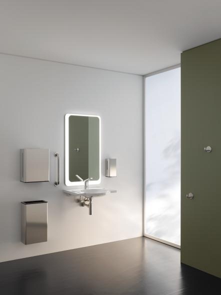 805.90.030 одиночный крючок HEWI System 111 | Edelstahl  - Вид №1