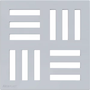 Решетка 102×102 мм, серый