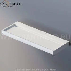 AEVO10140 Подвесная раковина настенная овальная Agape Evoluzione белая