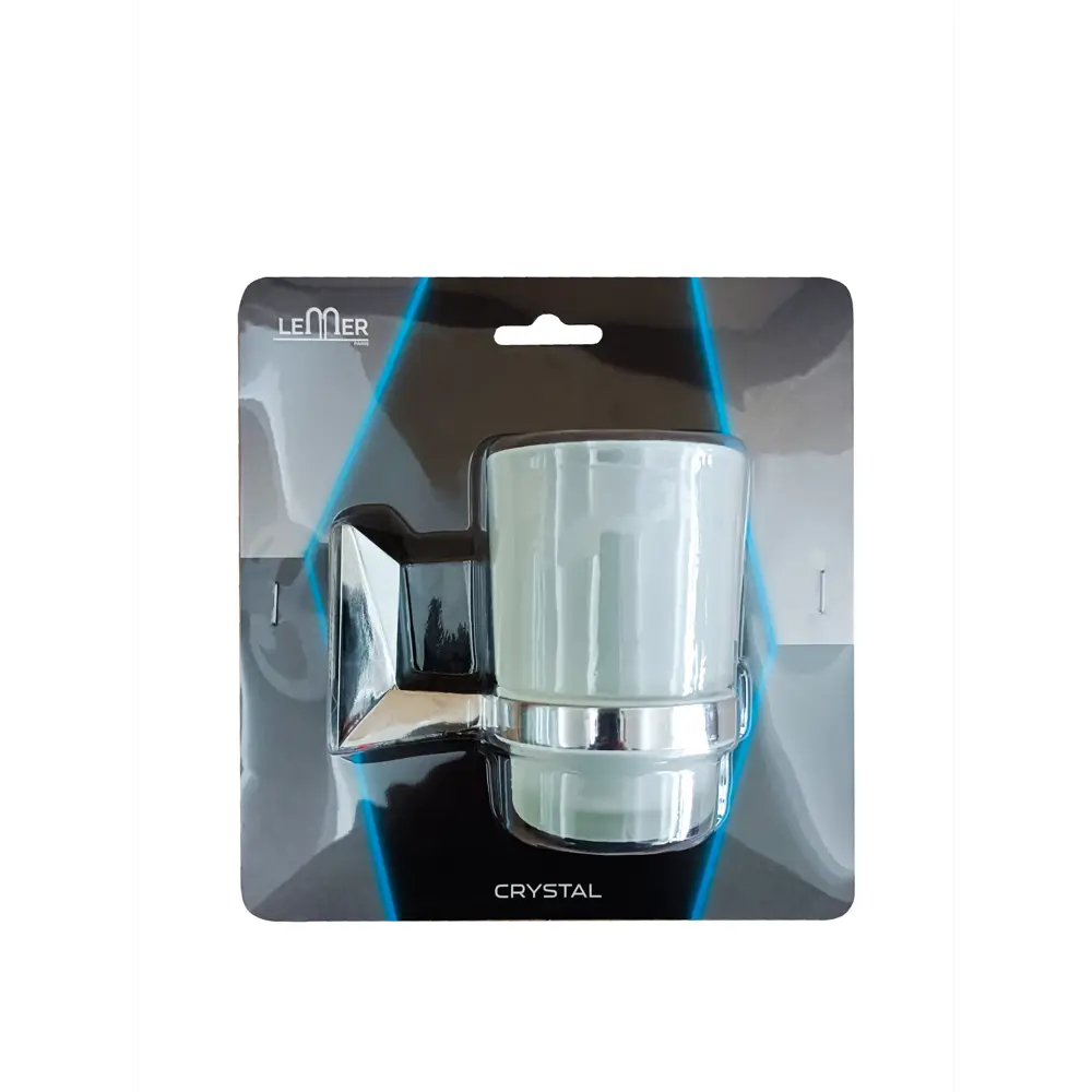 Стакан для зубных щеток Lemer Crystal стекло цвет прозрачный STLM-2133702 - Вид №1