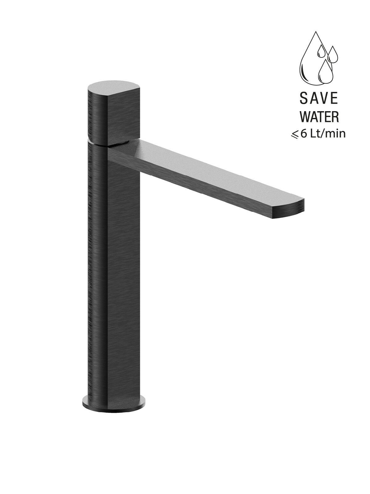 Однорычажный смеситель для раковины из нержавеющей стали Rubinetterie Frattini Borgia ARCH-00142244 - Вид №3