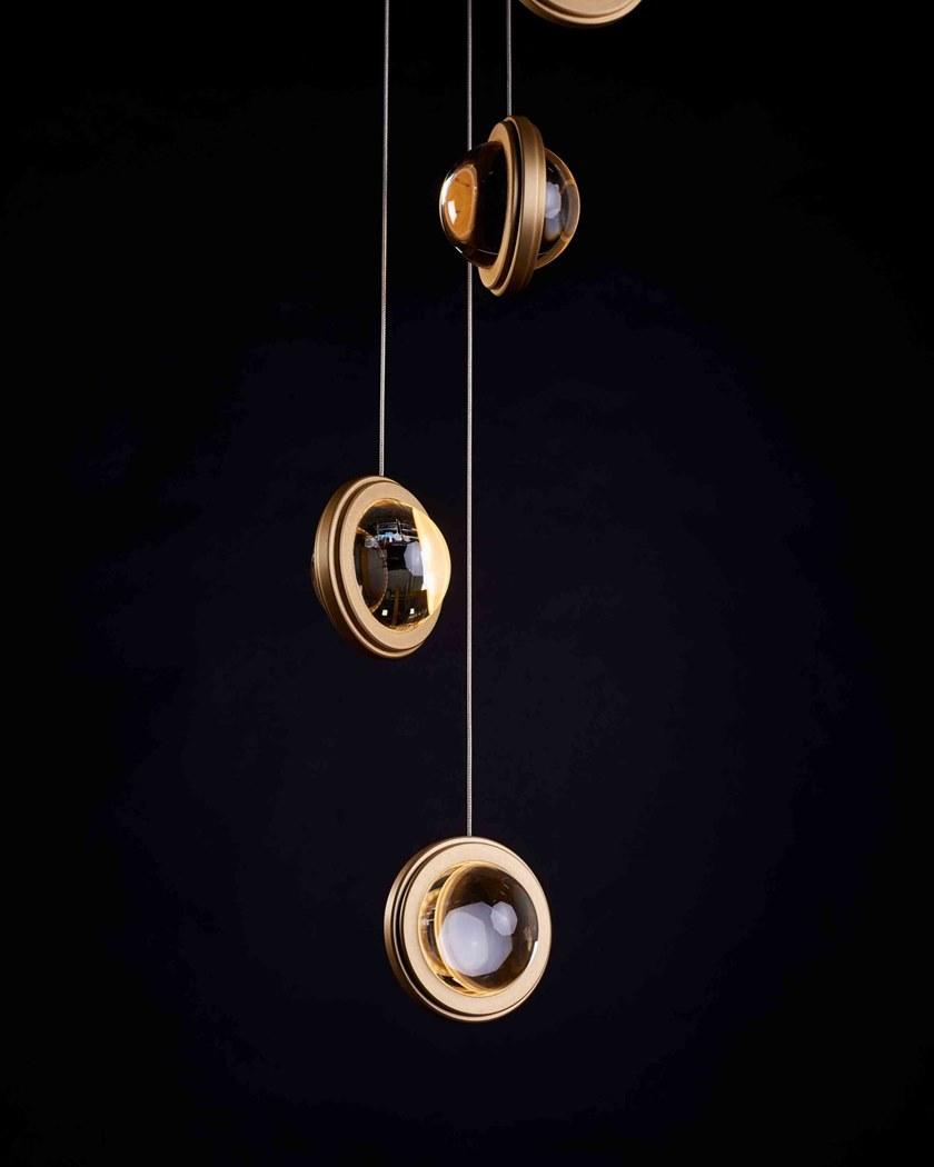 Karice Lighting Светодиодный подвесной светильник из алюминия и стекла Da vinci sun-id-1452941 - Вид №6