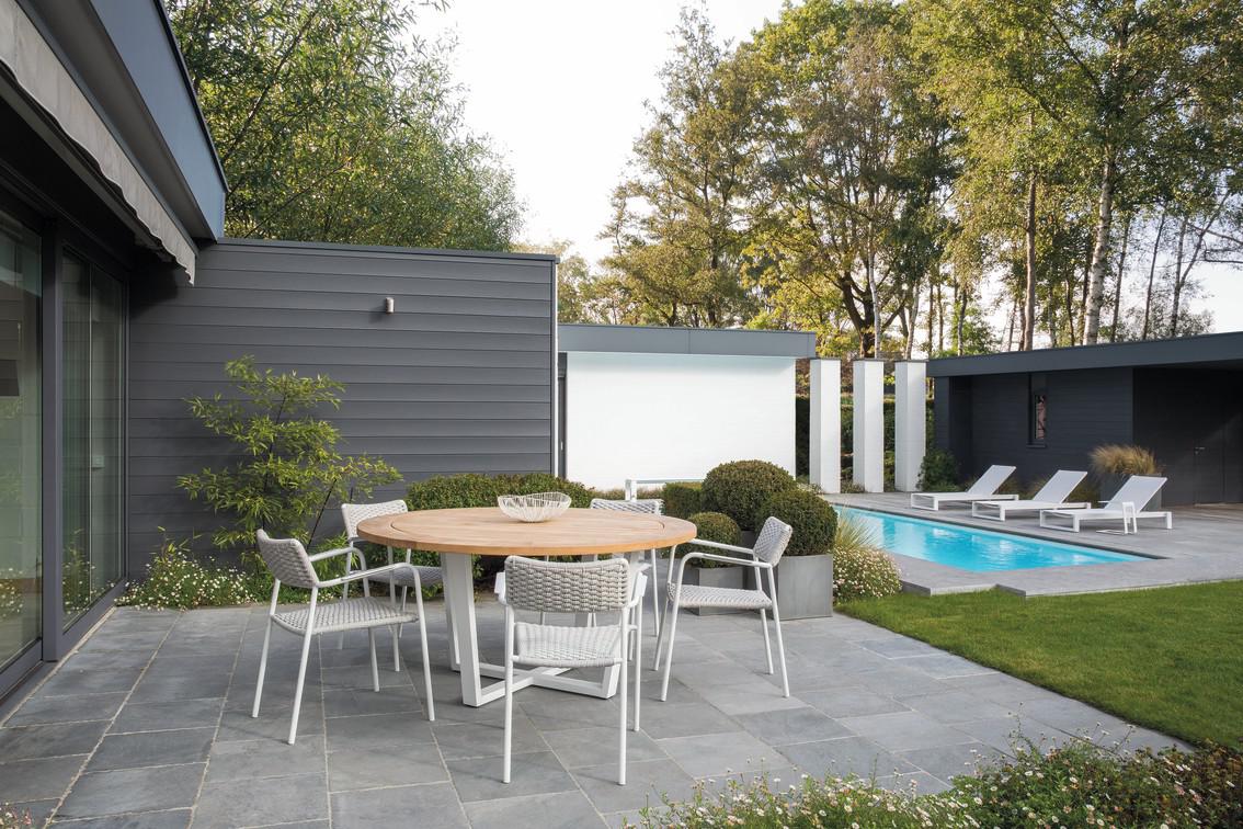 MNST624 Лежак белый лотос смоки Manutti Liner - Вид №2