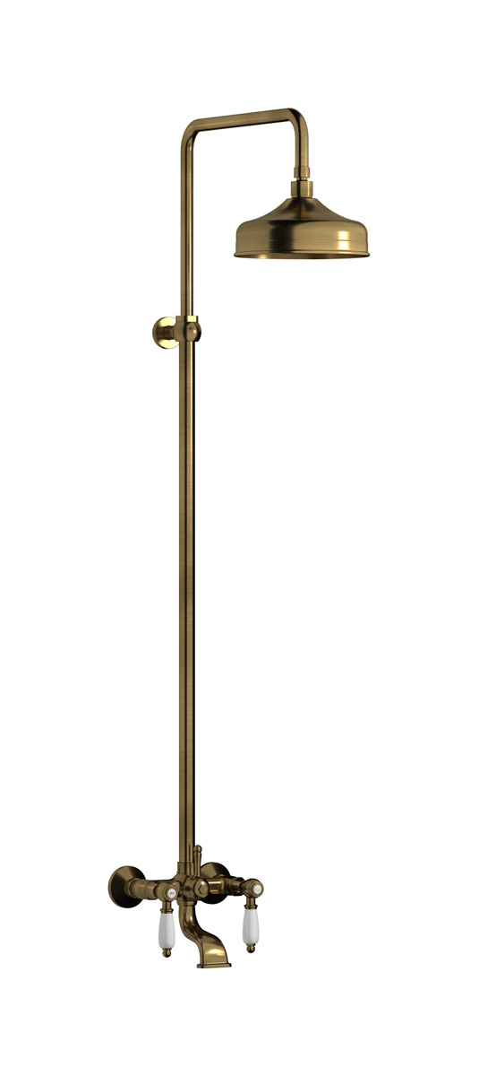 Душевая колонна с изливом для ванны. WE ARE IB hl850bb_2 Antique Bronze Indoor Shower