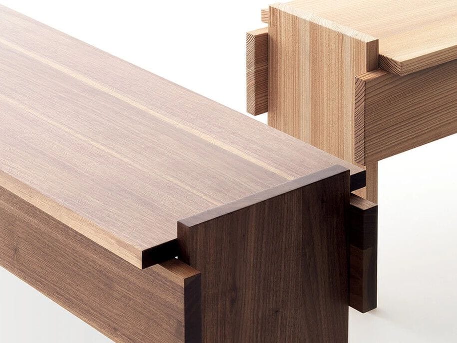 Скамейка из массива дерева Lando SONETTO ARCH-00089103 - Вид №3