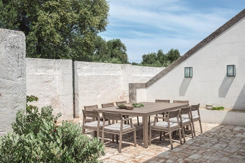 Ethimo Садовый стул из тика с подлокотниками Costes sun-id-1435780 - Вид №7