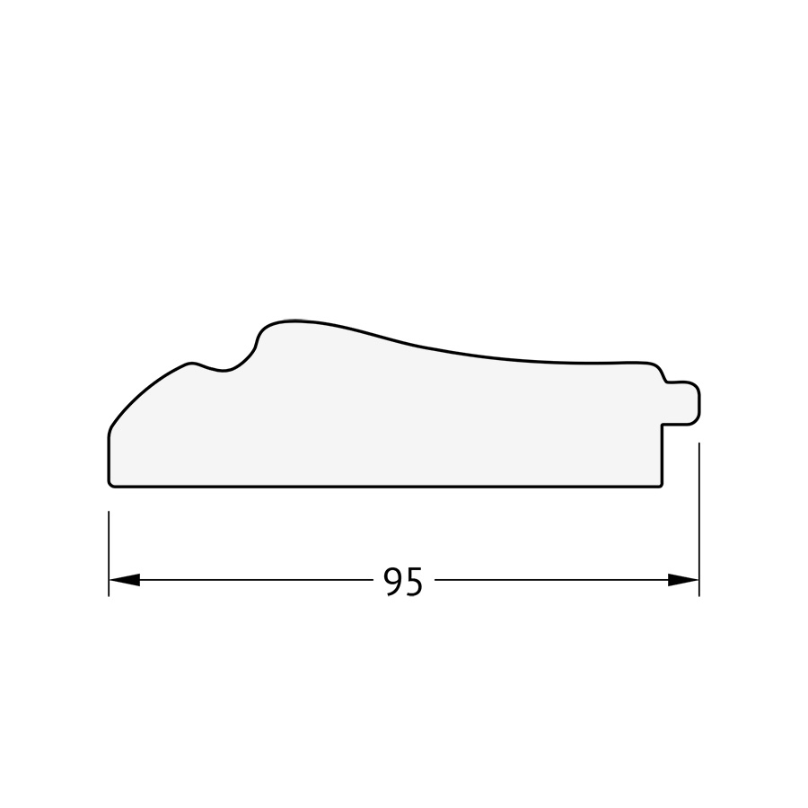 BY 4198 Зеркало с гравировкой в багетной раме - травленое серебро 95 mm EVOFORM Exclusive-G - Вид №4