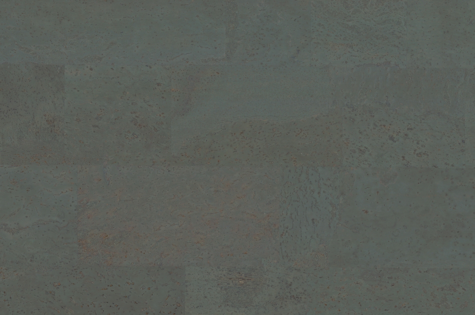 633 111 620 Окрашенный пробковый пол Dove Blue GRANORTE Recolour