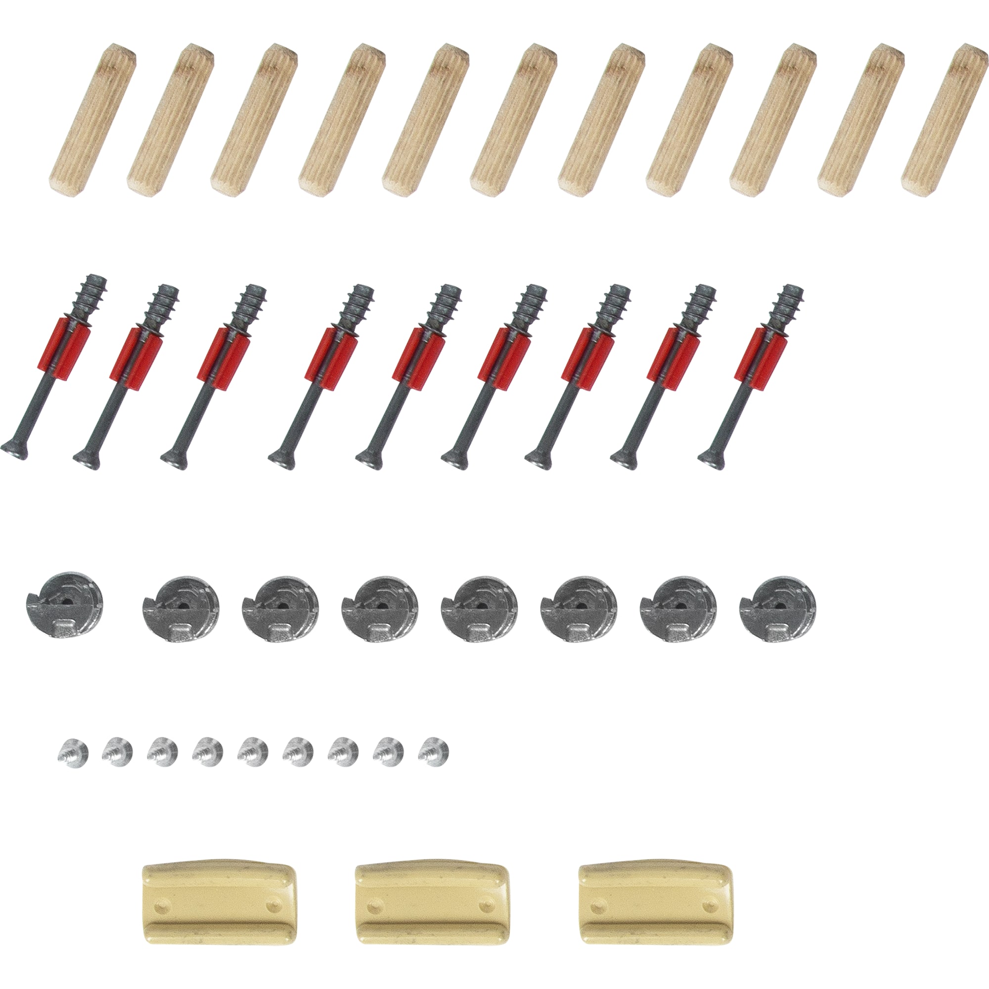 82431234 Комод 3 ящика, 685x800x394 мм, ЛДСП, цвет гикори джексон Santreyd  - Вид №4