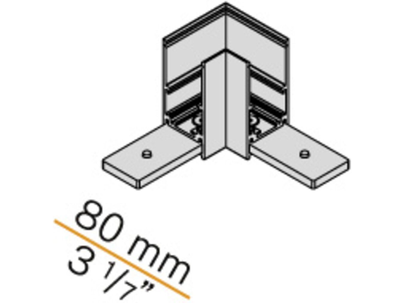 Заливка формы алюминия Сид освещения следа Panzeri Astoria ARCH-00030420 - Вид №14