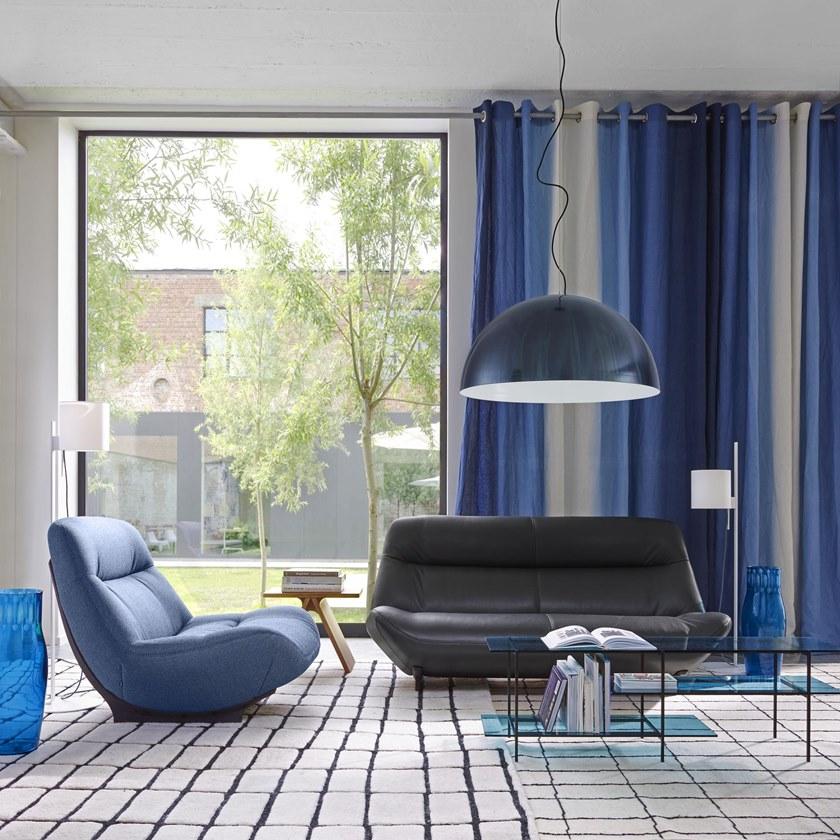 Ligne Roset 3-х местный кожаный диван Manarola 14090605 - Вид №3