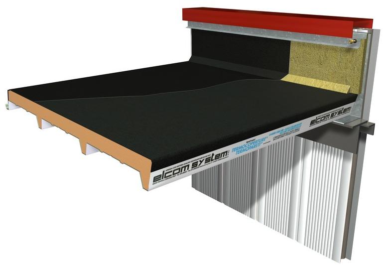 ELCOM SYSTEM Плоская изоляционная металлическая кровля Termocoperture® sun-id-1376532 - Вид №3