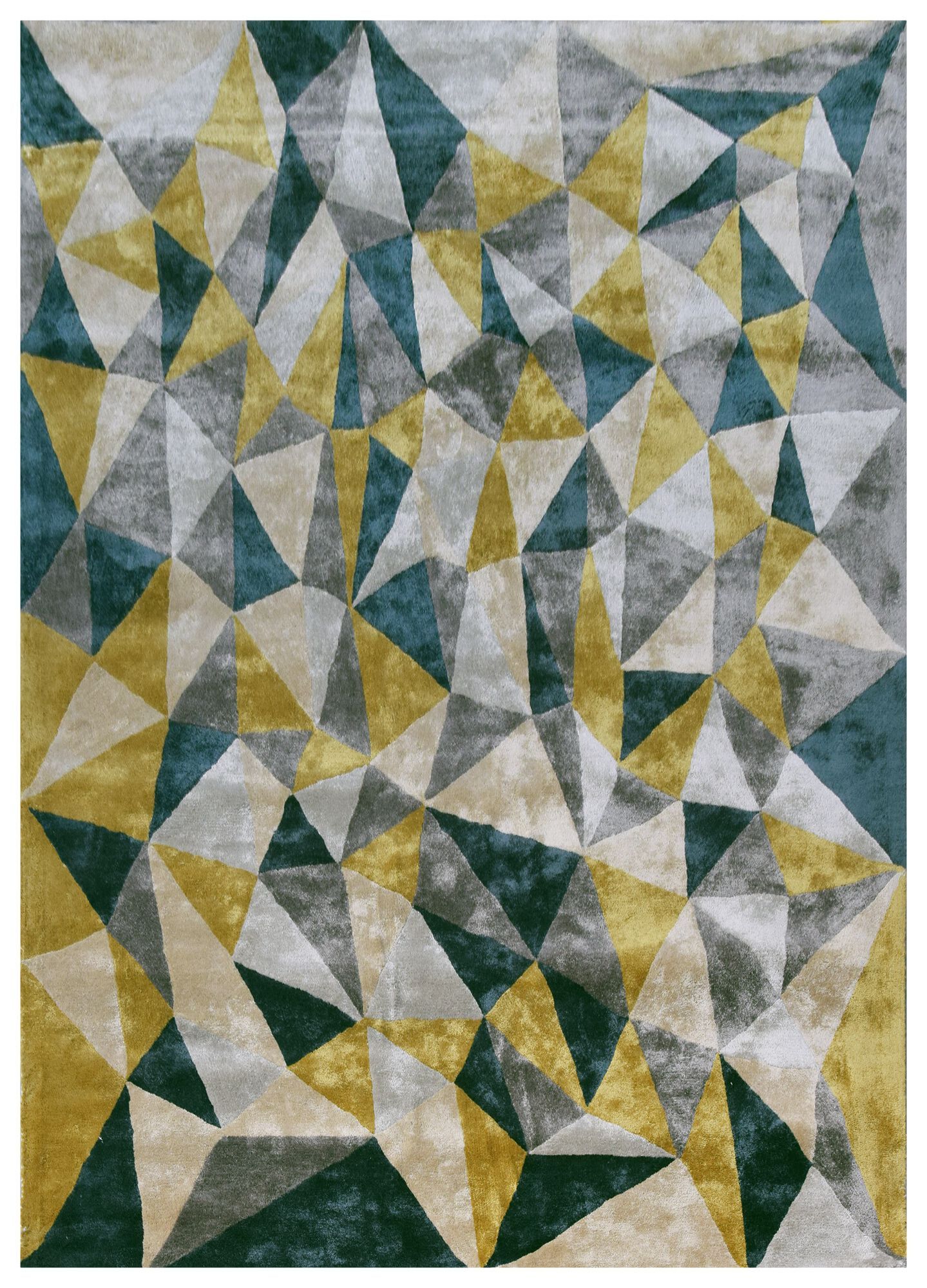 Прямоугольный ковер с длинным ворсом с геометрическим рисунком Ademi Exclusive ARCH-00136698 - Вид №4