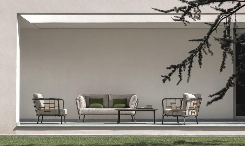 Talenti Садовое кресло из ткани с подлокотниками Soho Sopl - Вид №5