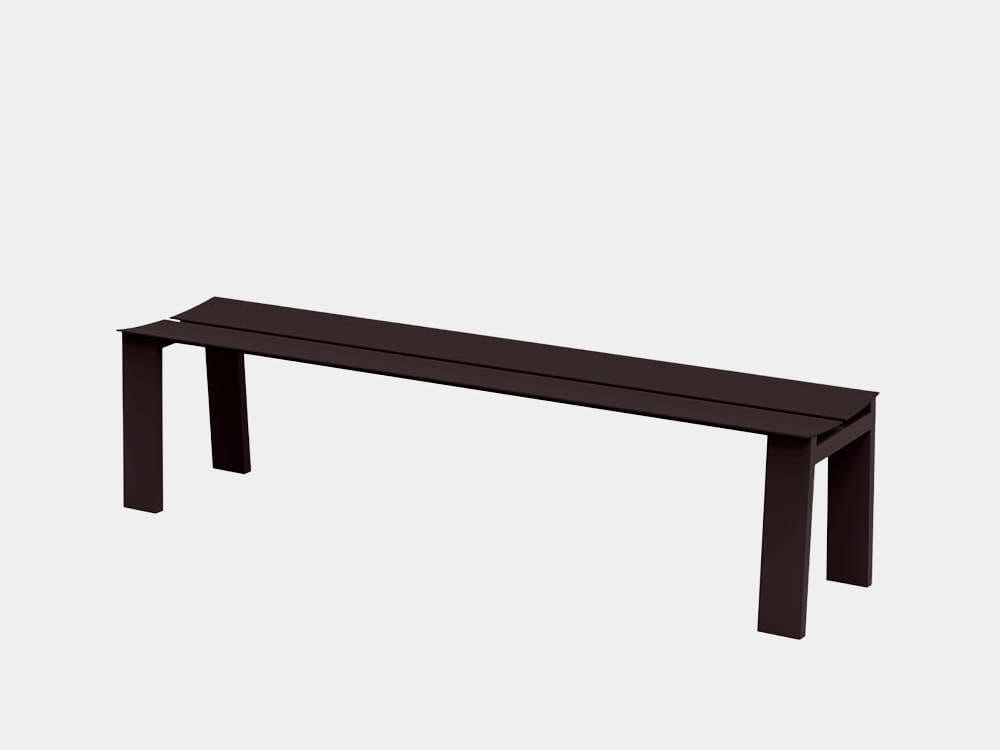 Алюминиевая скамья с порошковым покрытием RS Barcelona Seu ARCH-00067573 - Вид №119