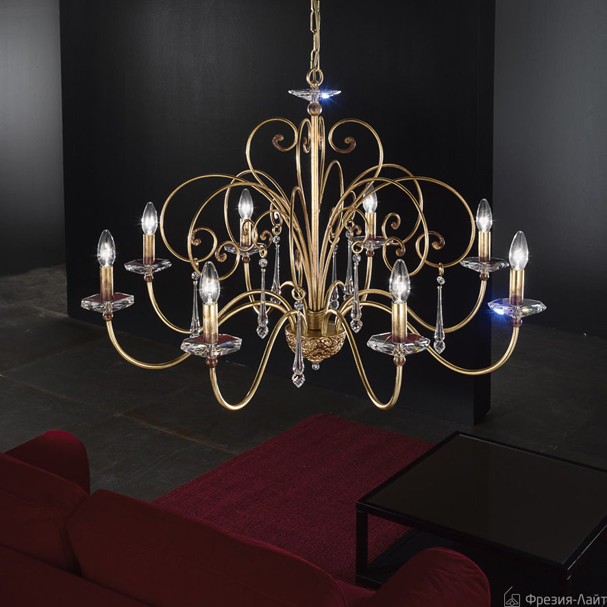 Masca 1828/5 oro люстра подвесная DAMASCO 120370