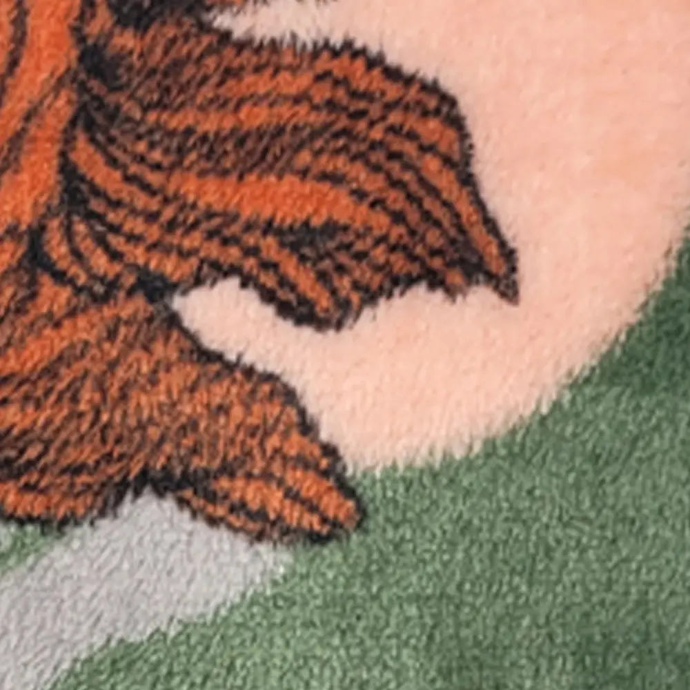 Плед Fantaisie 180x200 см фланель цвет зеленый Ardenza STLM-2061480 - Вид №1