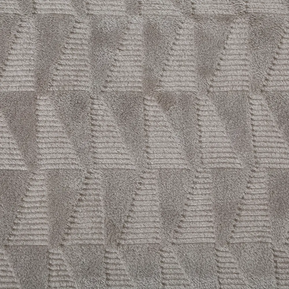 Плед Triangel 180х200 см велсофт цвет капучино Santreyd STLM-2137984 - Вид №1