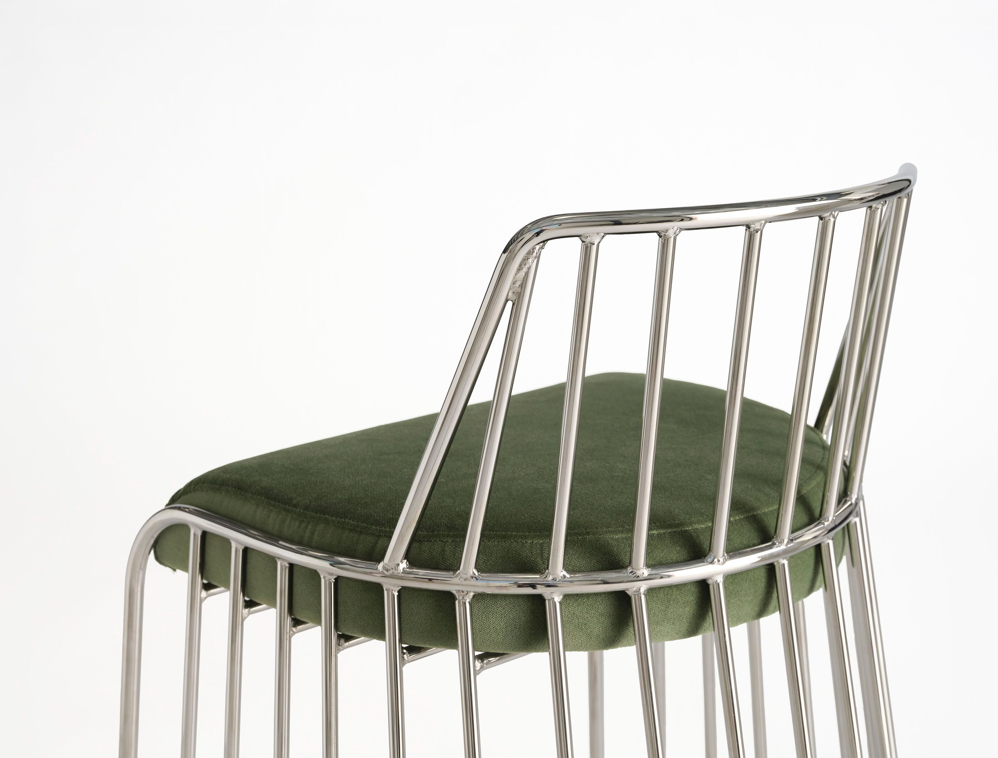 Высокий стул со спинкой Phase Design Bride'S Veil ARCH-00066905 - Вид №9