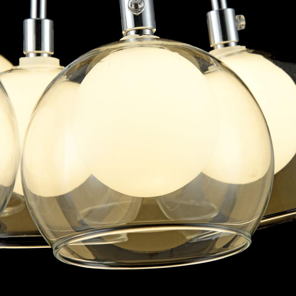 Подвесная люстра Freya Carmela FR5175-PL-07-CH FREYA CARMELA WHITE, ШАР 187165 Белый  - Вид №2