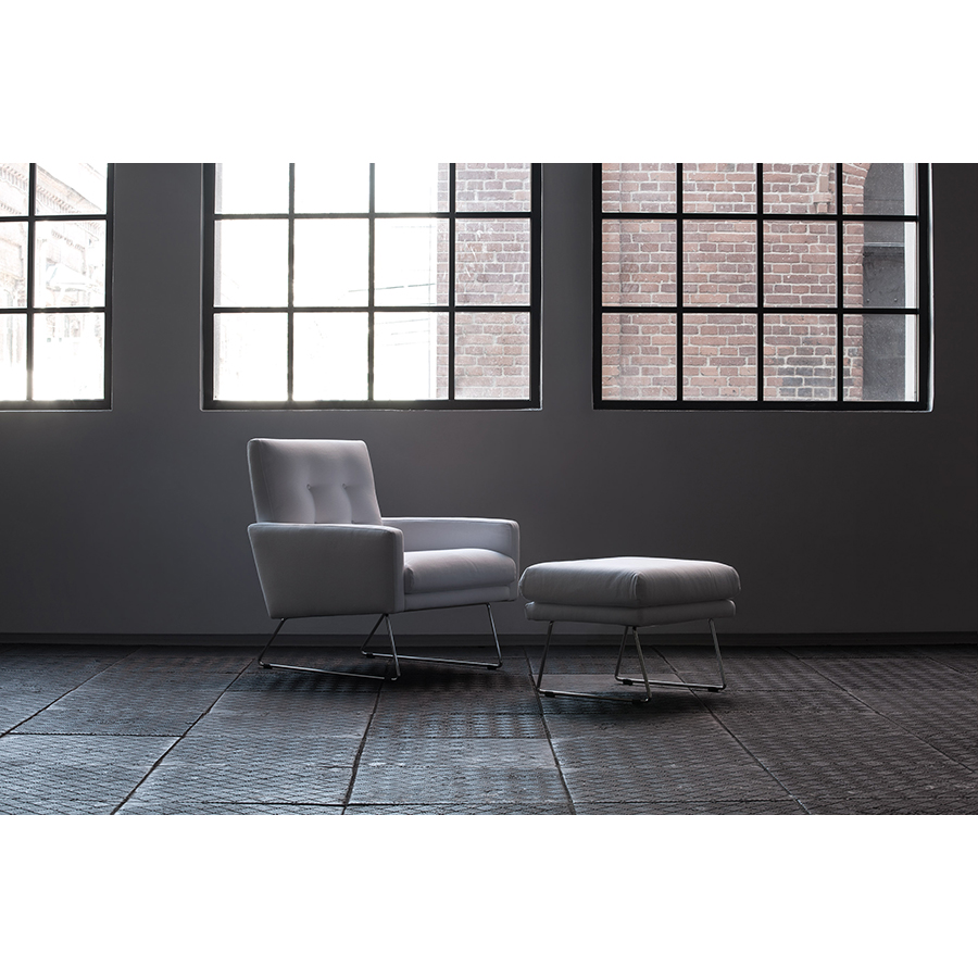 Пуфик Max, белый Sits S1427 - Вид №1