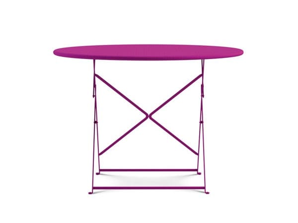Окрашенный металлический складной садовый стол Ethimo ARCH-00052602 - Вид №1