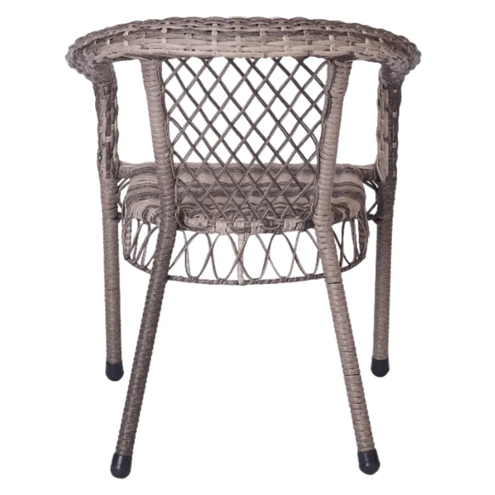 Кресло садовое Antony 60x60x80 см пластик серый Santreyd STLM-2199671 - Вид №4