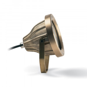 8472311 Встроенный светильник Platek NETTUNO Proiettore Bronzo  NETTUNO Bronze Floodlight - 9 LED 3000K 9°