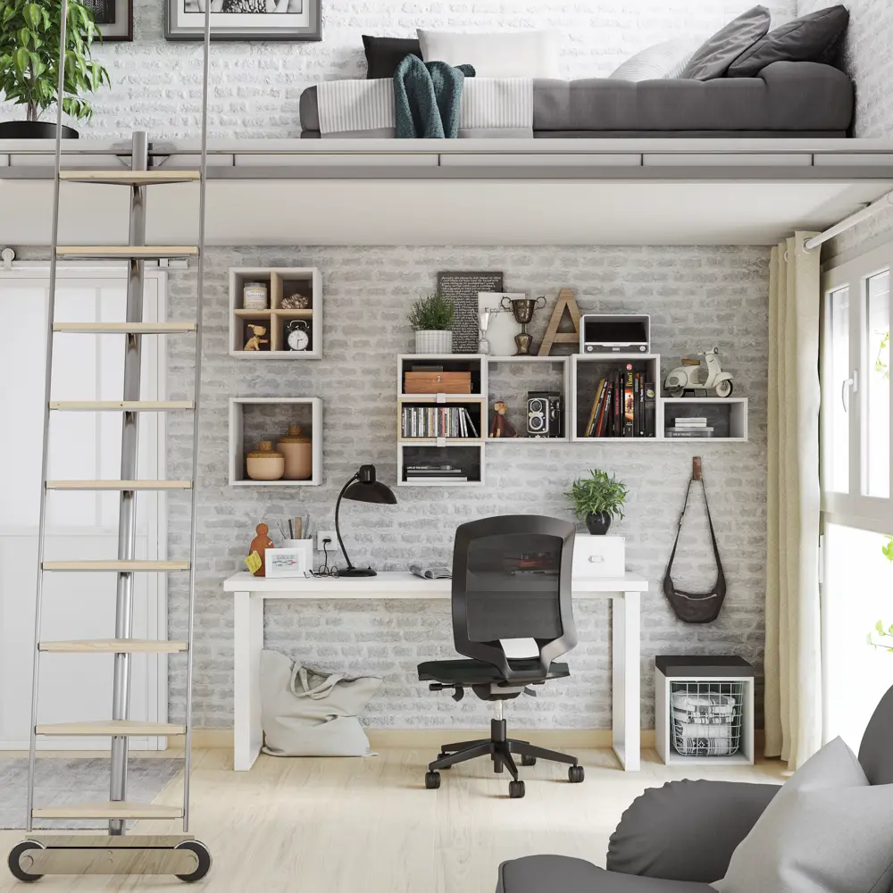 Корзина Spaceo KUB Laguna 31x31x31 cм металл, цвет сизый STLM-2196736 - Вид №1