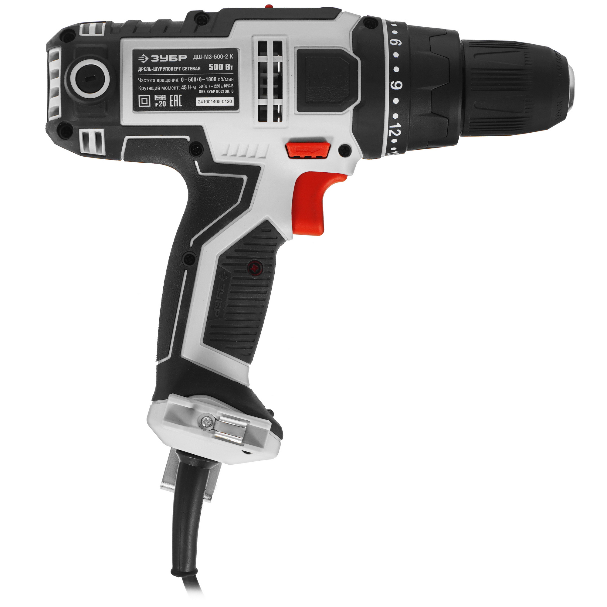 Дрель-шуруповерт Зубр ДШ-М3-500-2 К 5305666 STDN-0013307 - Вид №1