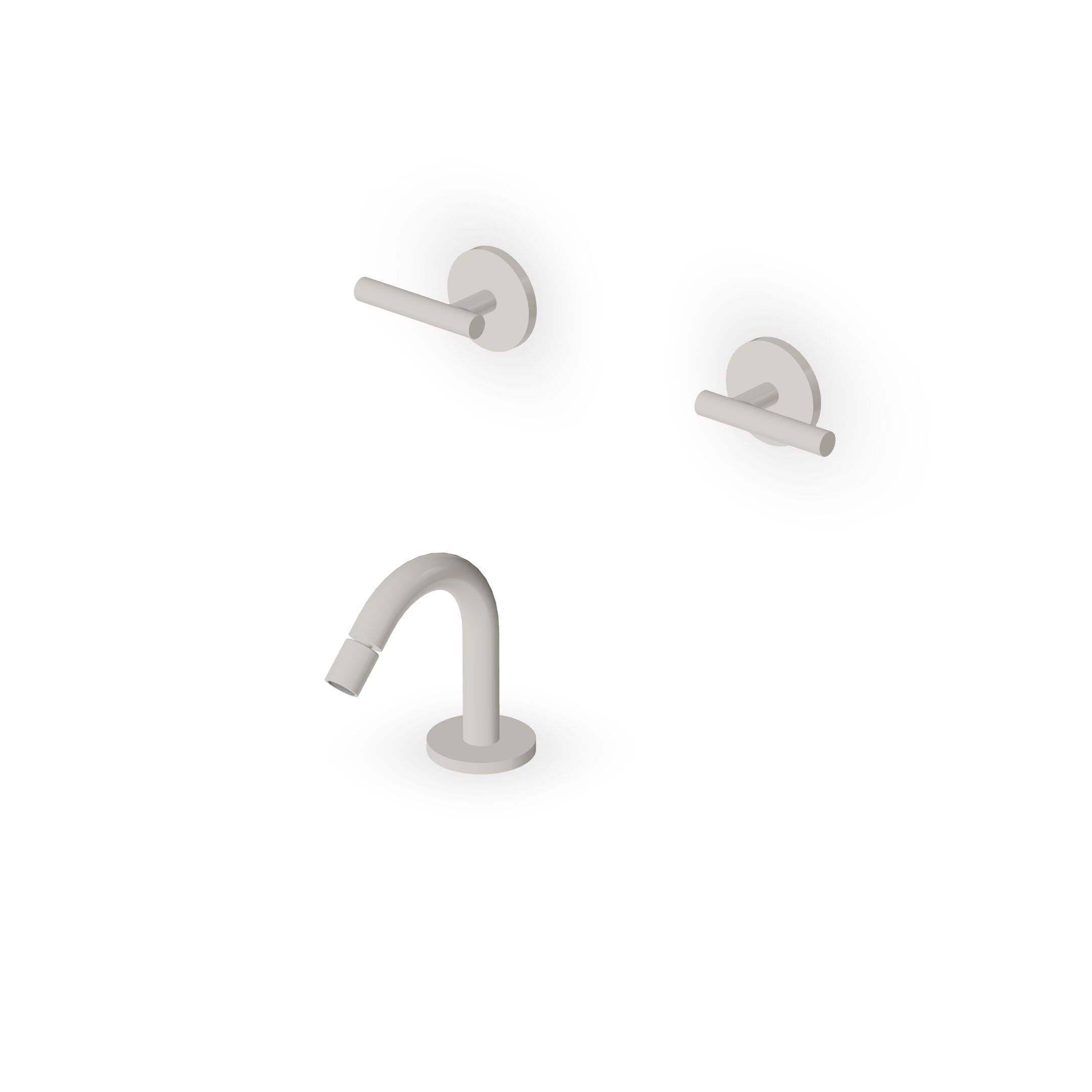 Смеситель для биде с 3 отверстиями и ограничителем расхода Zucchetti Pan S ARCH-00039679 - Вид №6