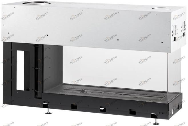 Metalfire Закрытый трехсторонний газовый камин Avenue sun-id-1511116