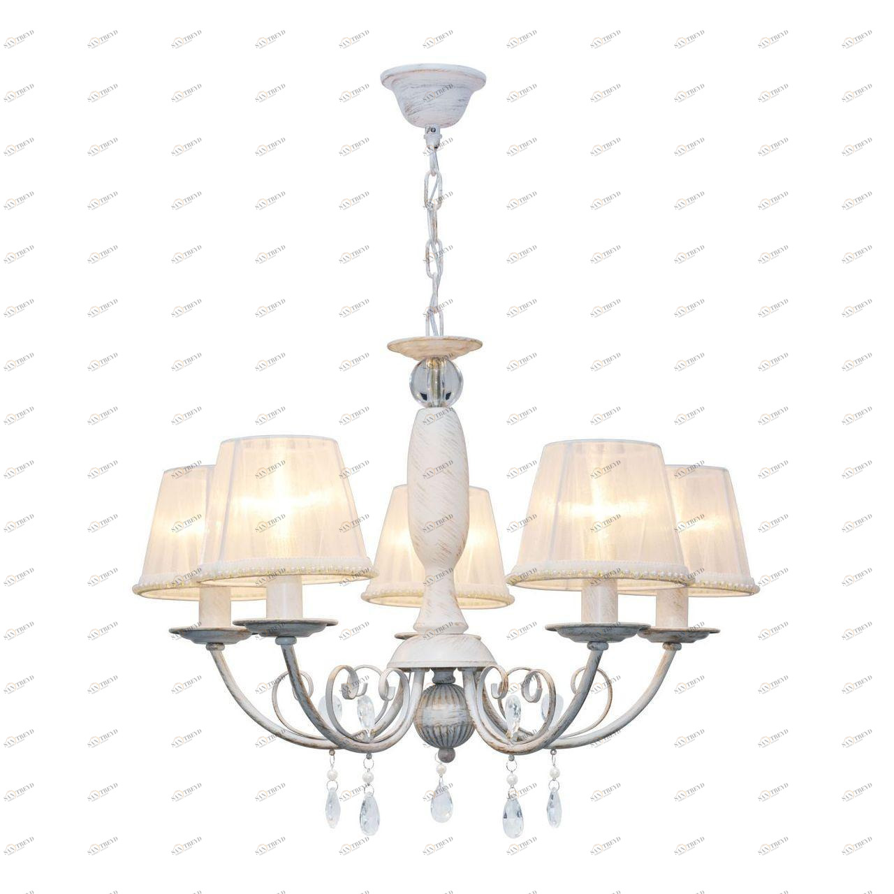 Подвесная люстра Toplight Frances TL1137-5H TOPLIGHT FRANCES 187779 Белый 