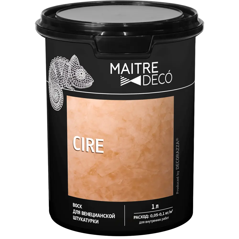 Воск для венецианской штукатурки Maitre Deco «Cire» 1 л STLM-2007628