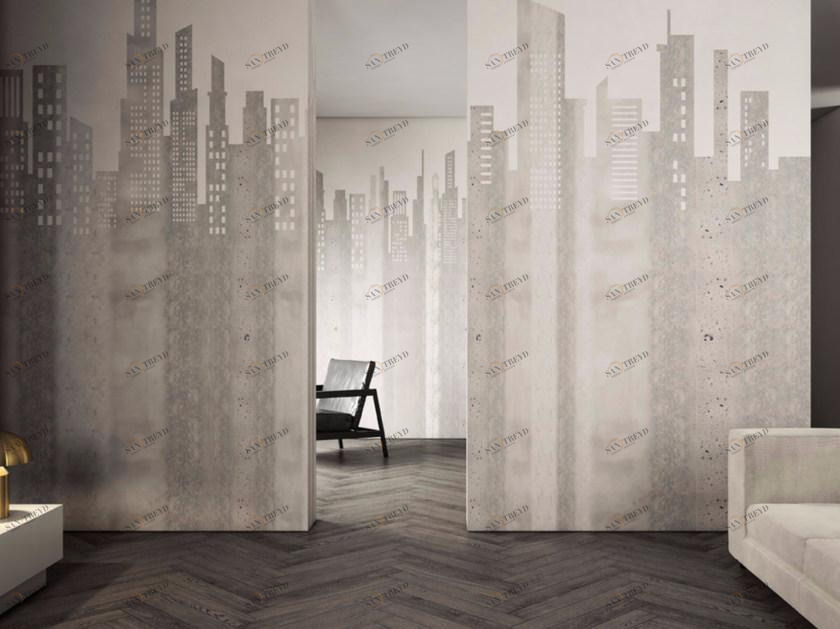 GLAMORA Моющиеся виниловые обои с пейзажами Retro story sun-id-1458238